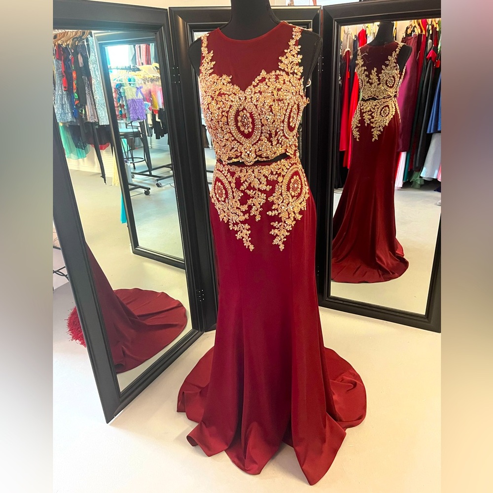 Long 2pc dress